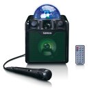 Lenco BTC-055BK Karaoke Lautsprecher mit Bluetooth u....